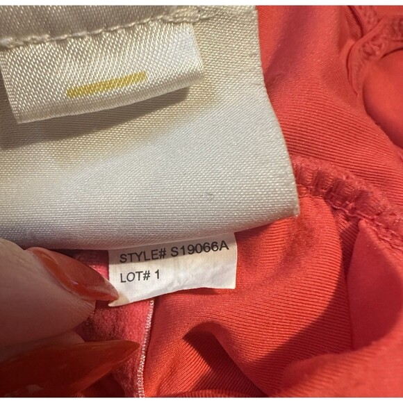 Kate Spade Swimsuit One Piece Coral Color Sz Medium #1125 - Picture 6 of 6
